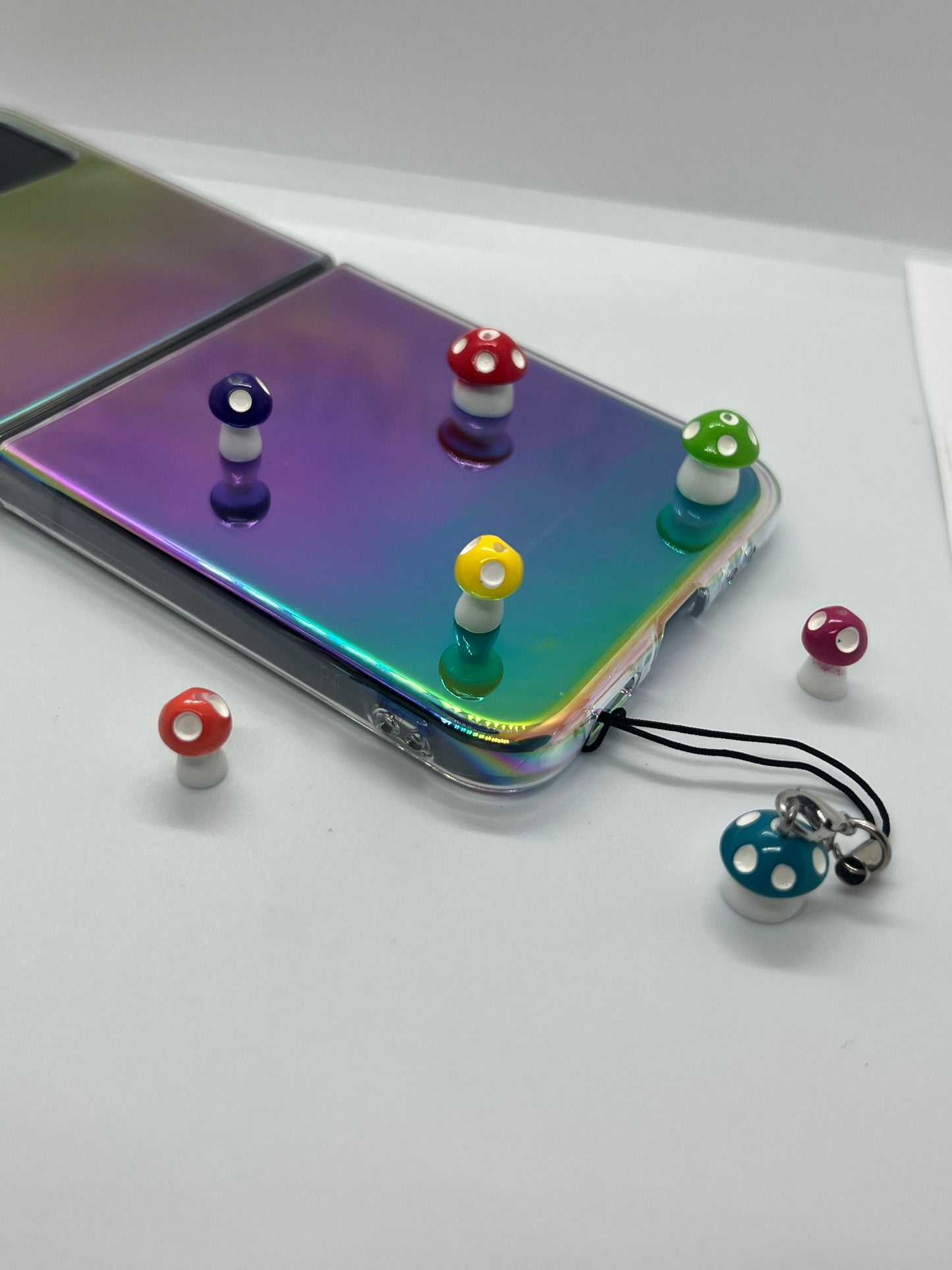 Mini Mushroom Phone Charm
