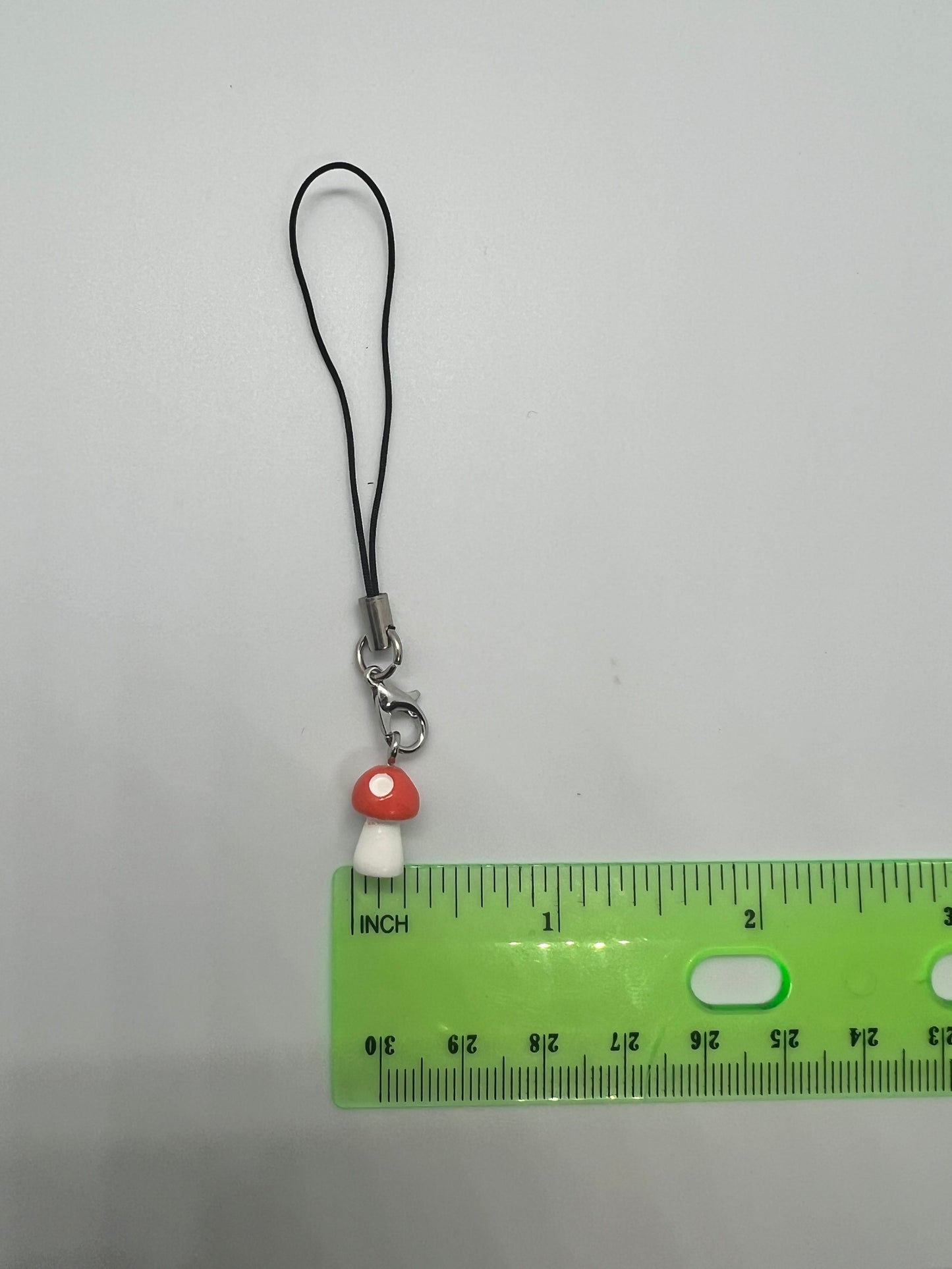 Mini Mushroom Phone Charm