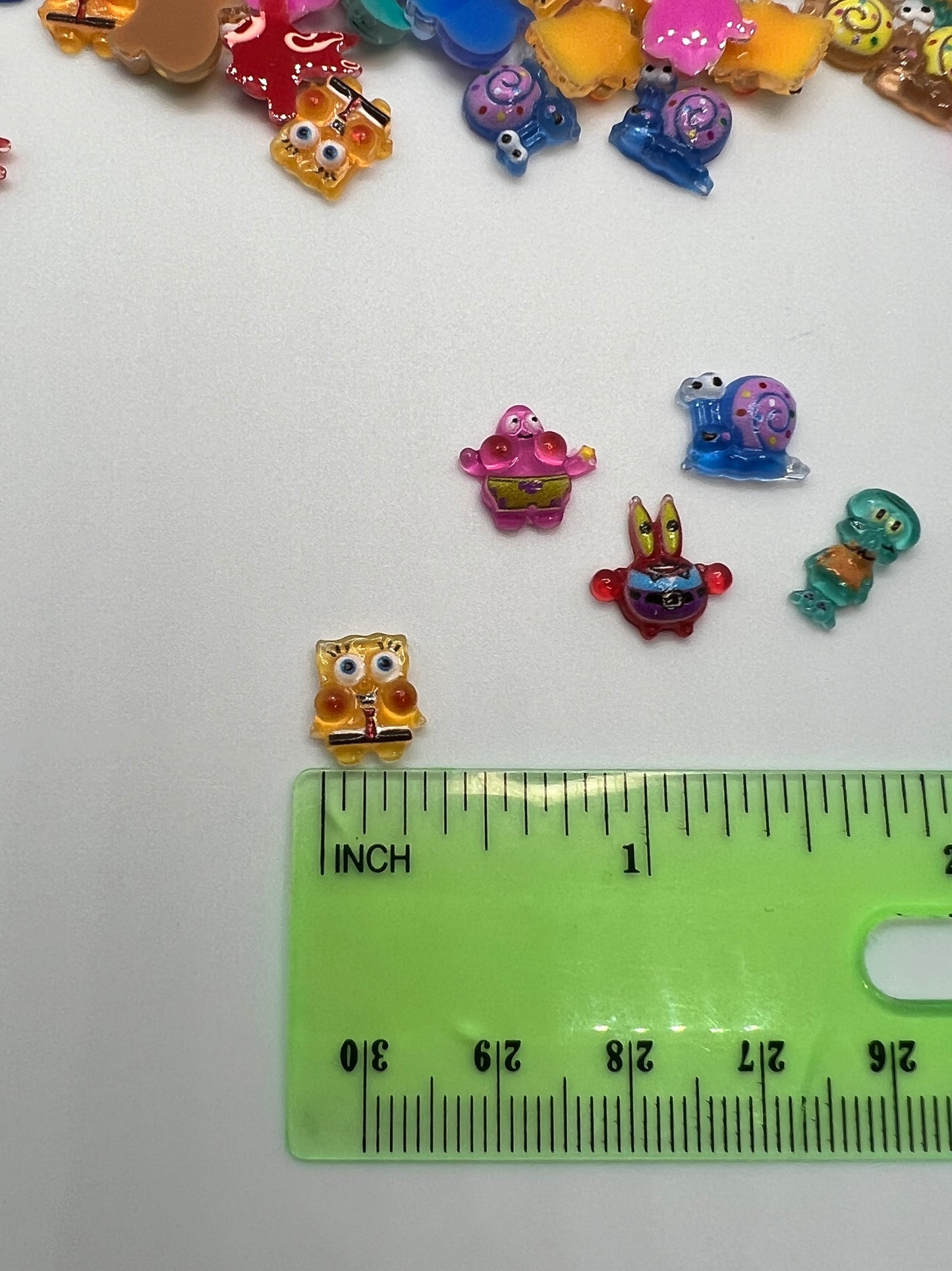 Mini Spongebob Nail Charms (10 PCS)