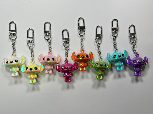 Holographic Stitch Keychain