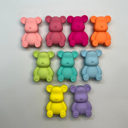 Coloful Bear Beads (3 PCS)