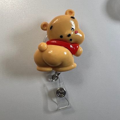 Yellow Bear Badge Reel