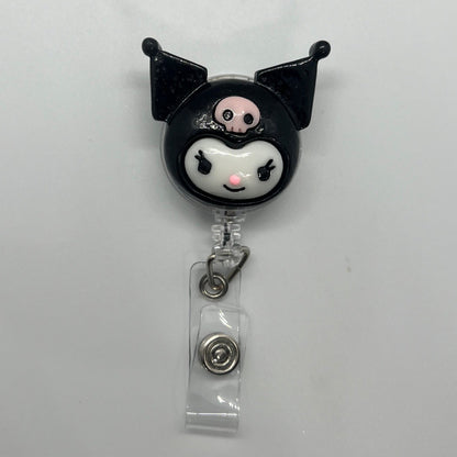 Kuromi Badge Reel