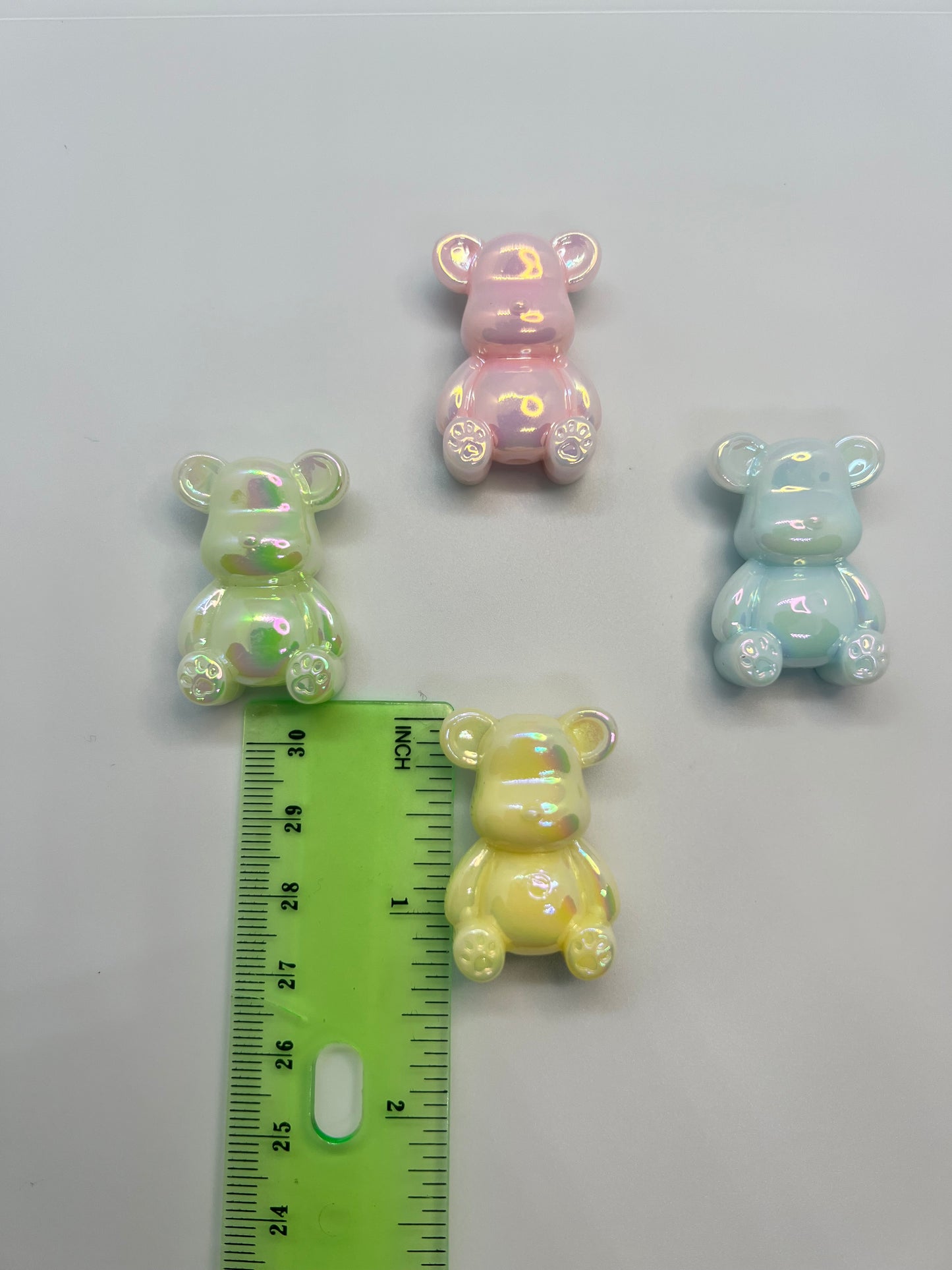 Coloful Bear Beads (3 PCS)