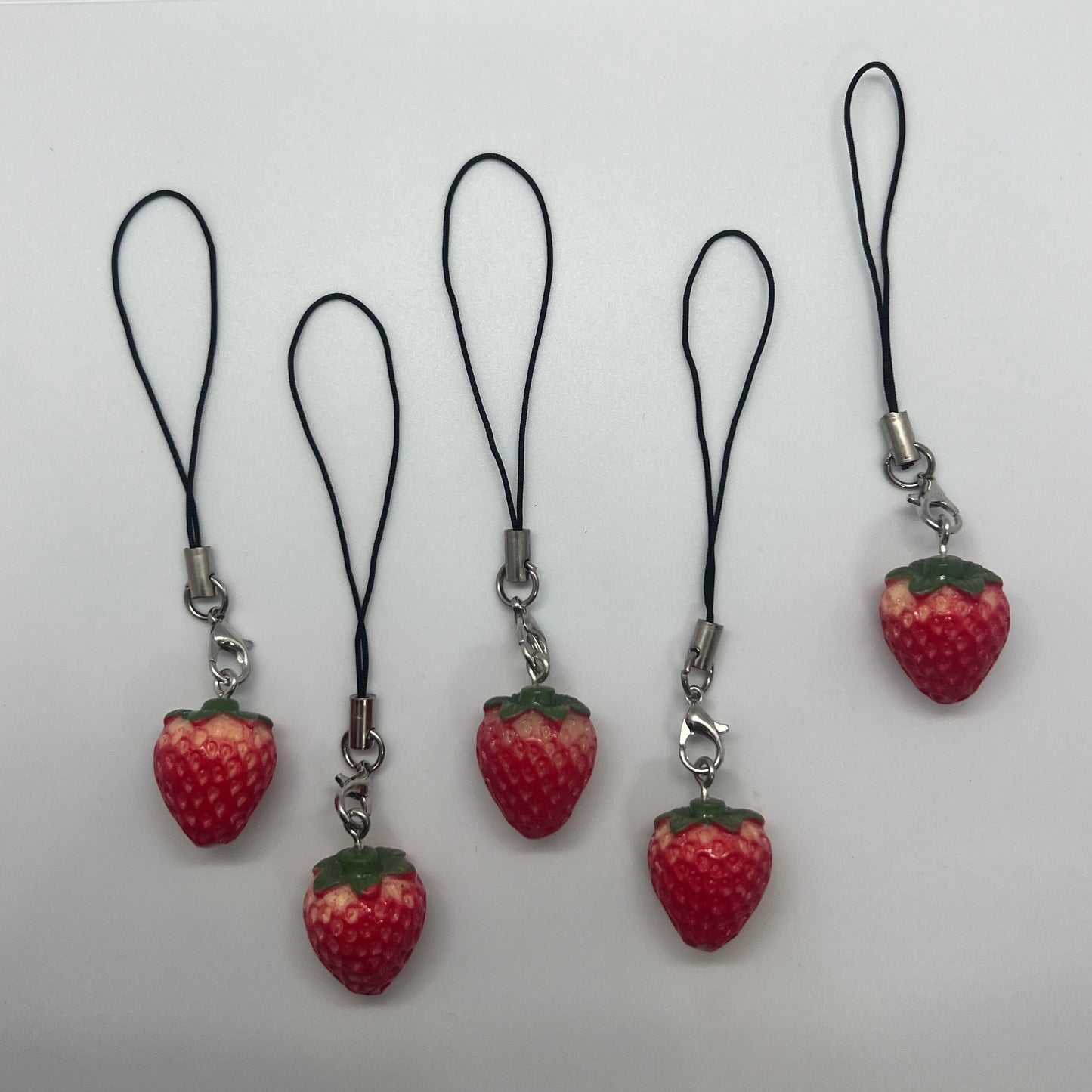 Strawberry Phone Charm