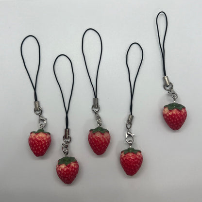 Strawberry Phone Charm