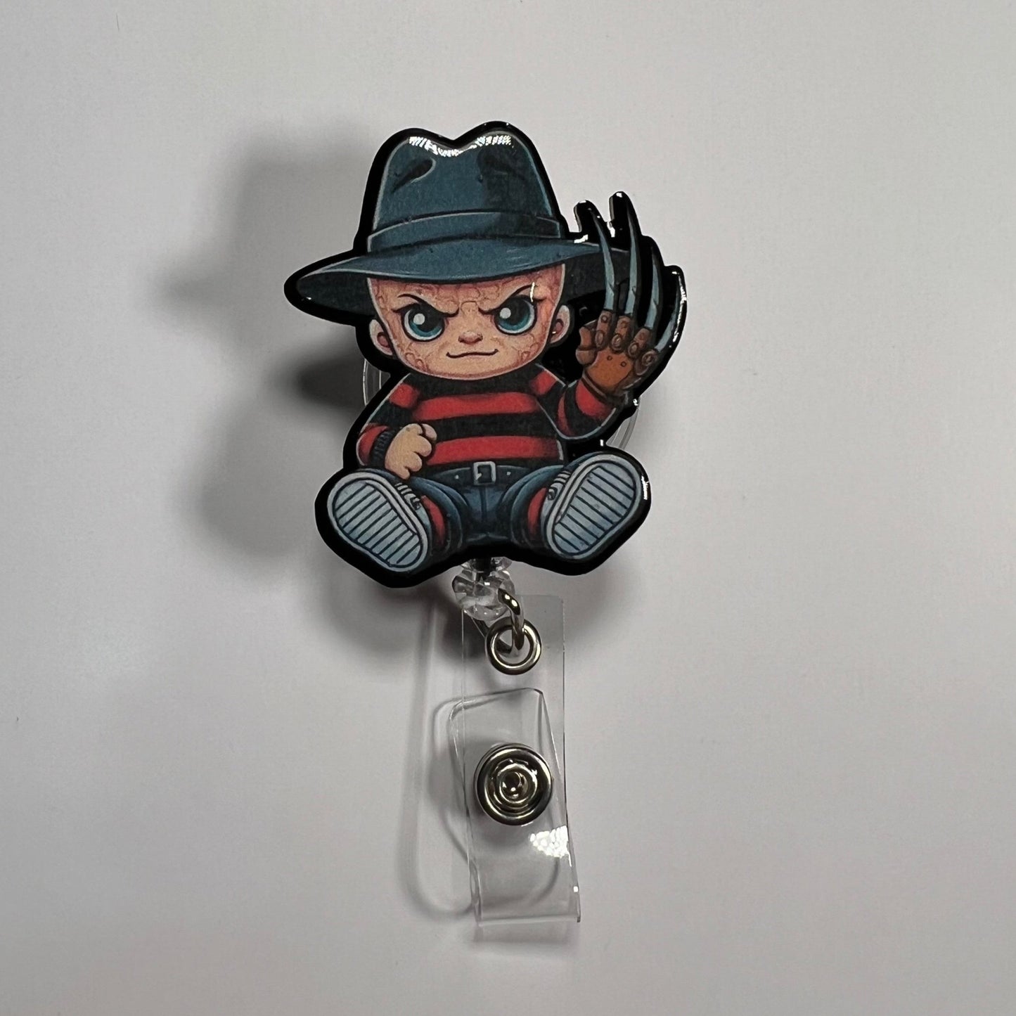 Baby Freddy Krueger Badge Reel