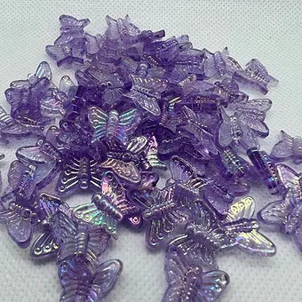 Mini Iridescent Butterflies (10 PCS)