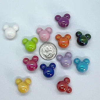 Mickey Head Beads (10 PCS)