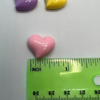 Heart w/ Tail Charm Set (5 PCS)