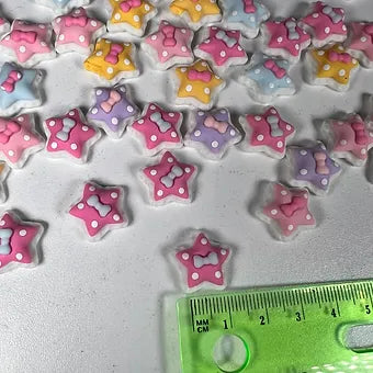 Stars w/ Bows (10 PCS)