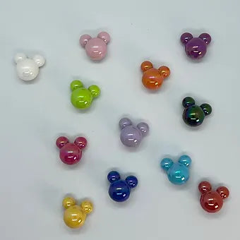 Mickey Head Beads (10 PCS)