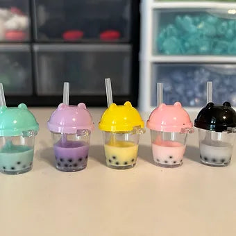 Mini Boba Keychain