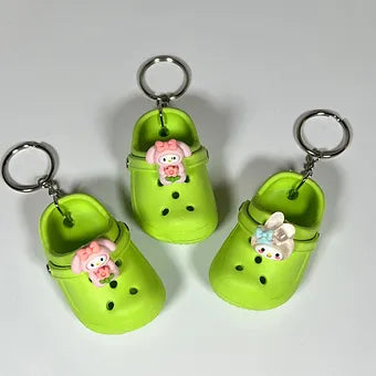 Croc Shoe Keychain