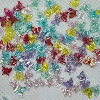 Mini Iridescent Butterflies (10 PCS)