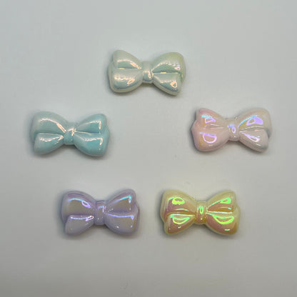 Pearlescent Bow Beads (3 PCS)