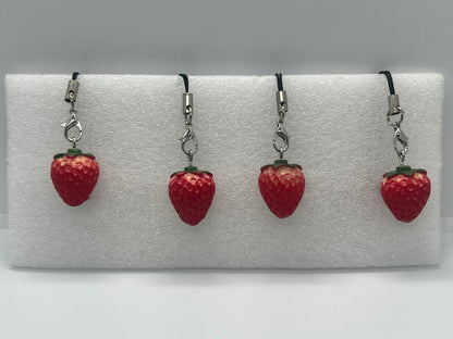 Strawberry Phone Charm