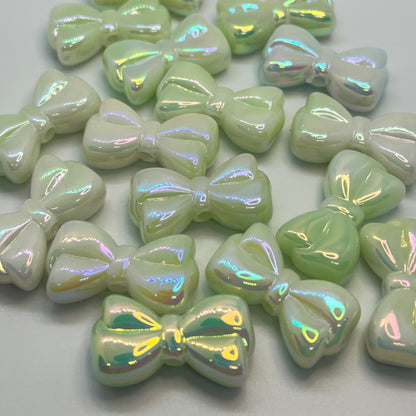 Pearlescent Bow Beads (3 PCS)