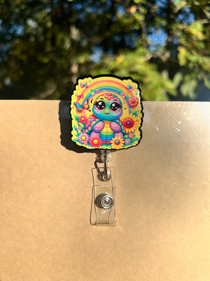 Colorful Animals Badge Reel