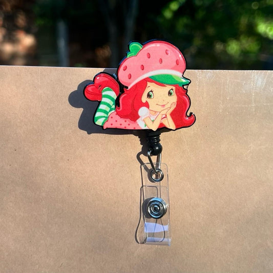 Strawberry Badge Reel