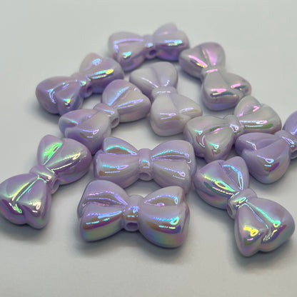 Pearlescent Bow Beads (3 PCS)