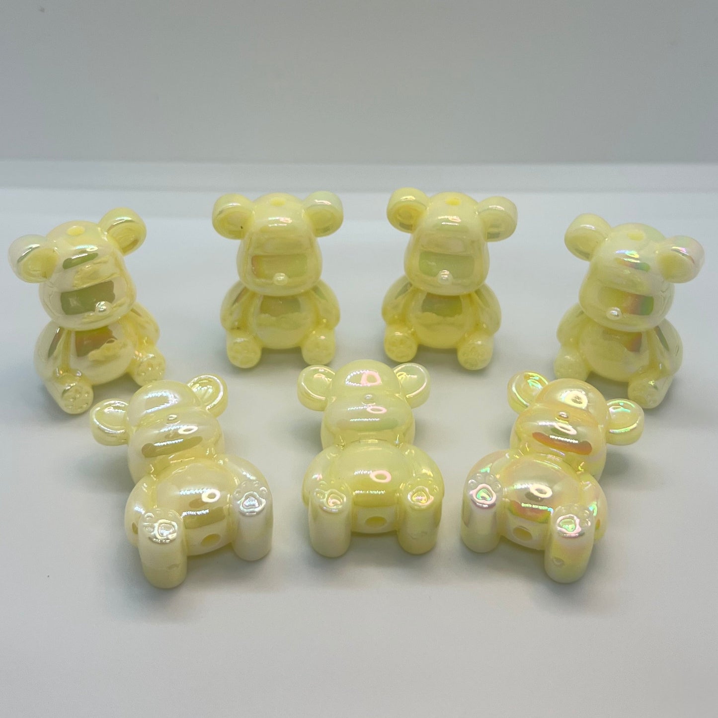 Coloful Bear Beads (3 PCS)