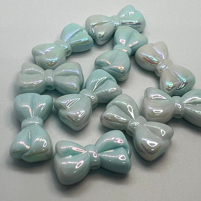 Pearlescent Bow Beads (3 PCS)