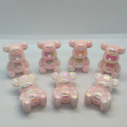 Coloful Bear Beads (3 PCS)